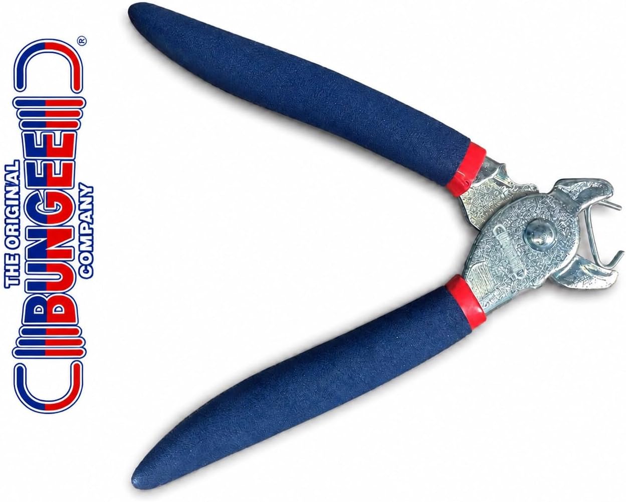 Hog Ring Pliers Set with 300 Galvanized Hog Rings in 3 Sizes