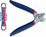 Hog Ring Pliers Set with 300 Galvanized Hog Rings in 3 Sizes