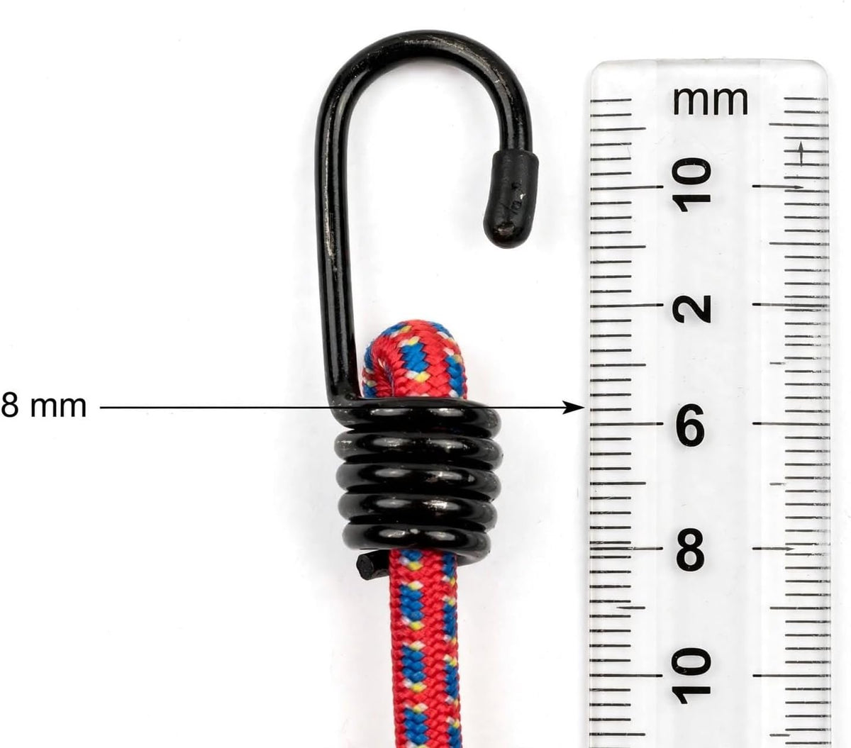 Made in USA 30-Piece Bungee Cord Set, 8 mm, 12–40 in