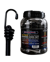 30-Piece Heavy-Duty 8mm Bungee Cord Assortment