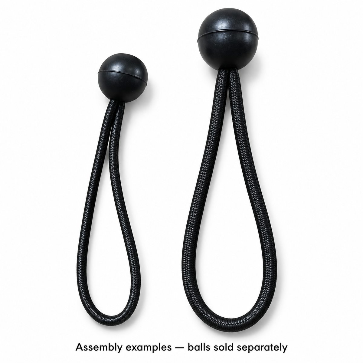 Assembly examples, loose balls sold separately