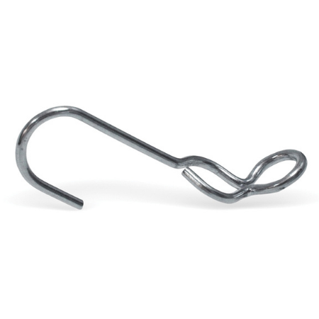 Metal rope hook, single U-shaped steel hook