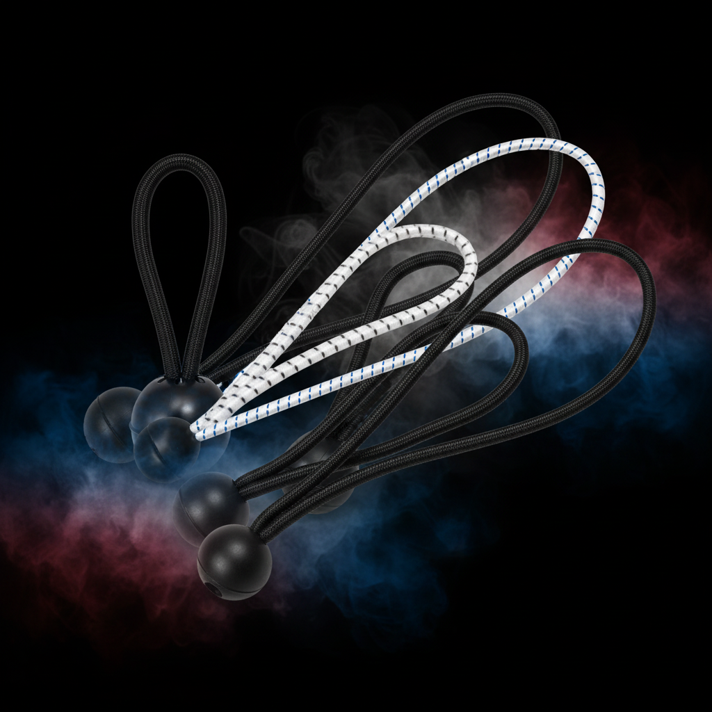 Canopy ball bungee assemblies in multiple sizes