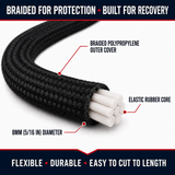 Polypropylene Bungee Cord – Cut Lengths & Spools | Multiple Colors