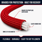 Polypropylene Bungee Cord – Cut Lengths & Spools | Multiple Colors