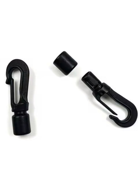 Plastic Self-Locking Hook With Keeper 10pcs.