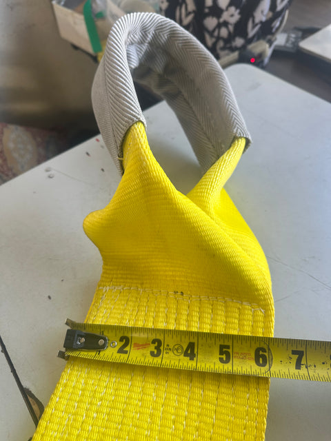 6”x8’ tree saver recovery strap and lifting sling combo