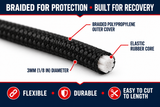 Polypropylene Bungee Cord – Cut Lengths & Spools | Multiple Colors