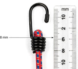 Made in USA 30-Piece Bungee Cord Set, 8 mm, 12–40 in
