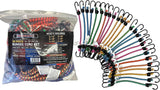 Made in USA 30-Piece Bungee Cord Set, 8 mm, 12–40 in