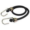 10mm (13/32" X 18") Black Heavy Duty Bungee Cord with Dichromated Hooks
