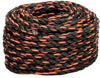 Black and Orange Rope 3/8" x 600' spool