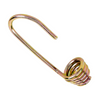 6mm(1/4") Gold Dichromated bungee hook.